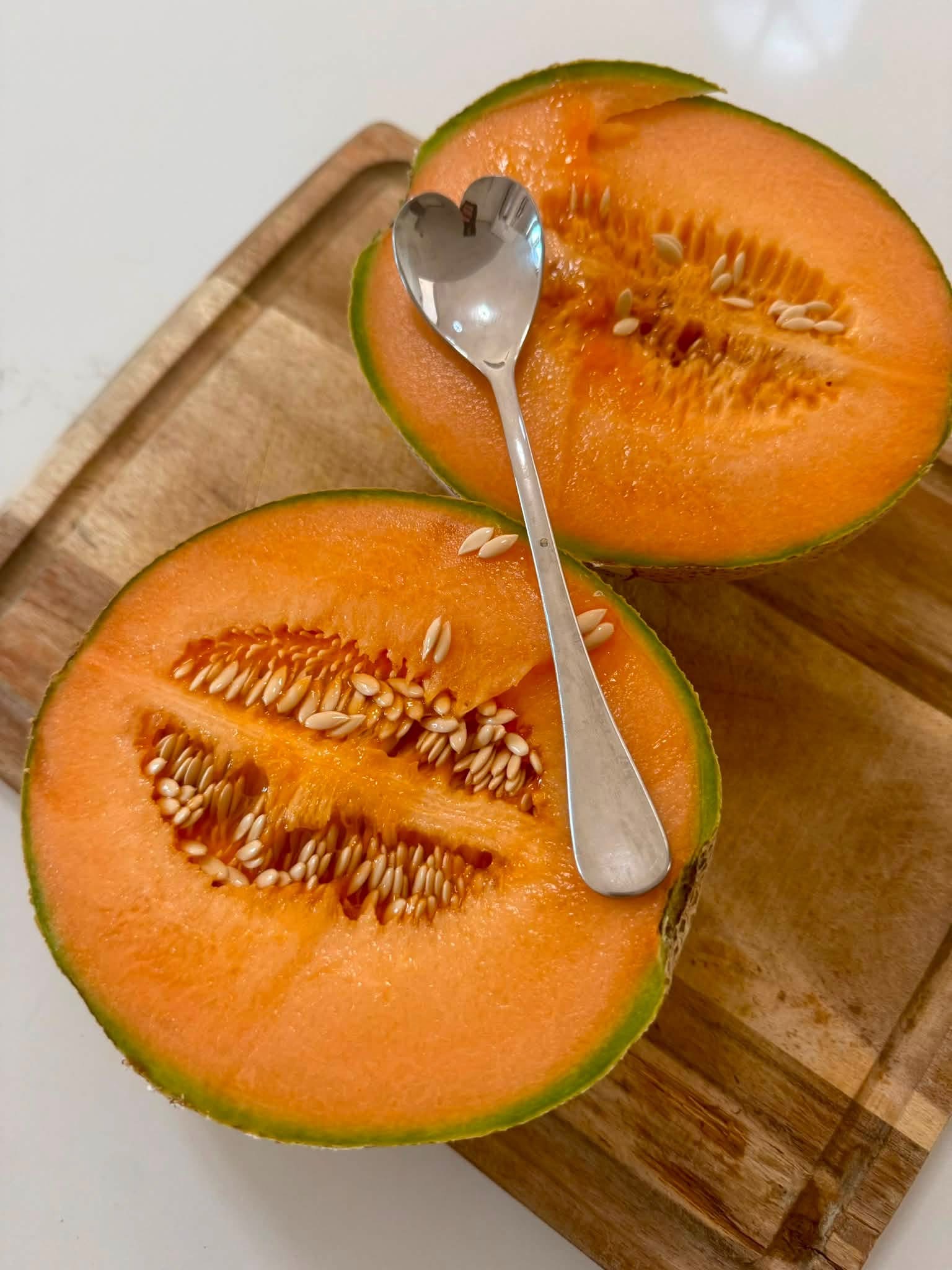 Fresh cantaloupe