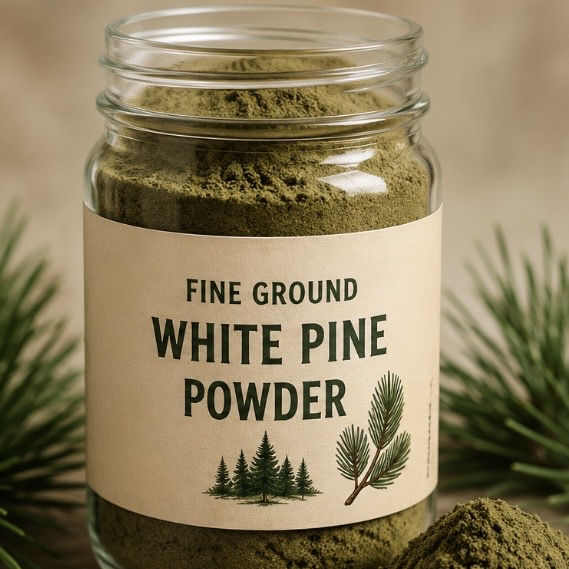 Fine Ground White Pine Powder